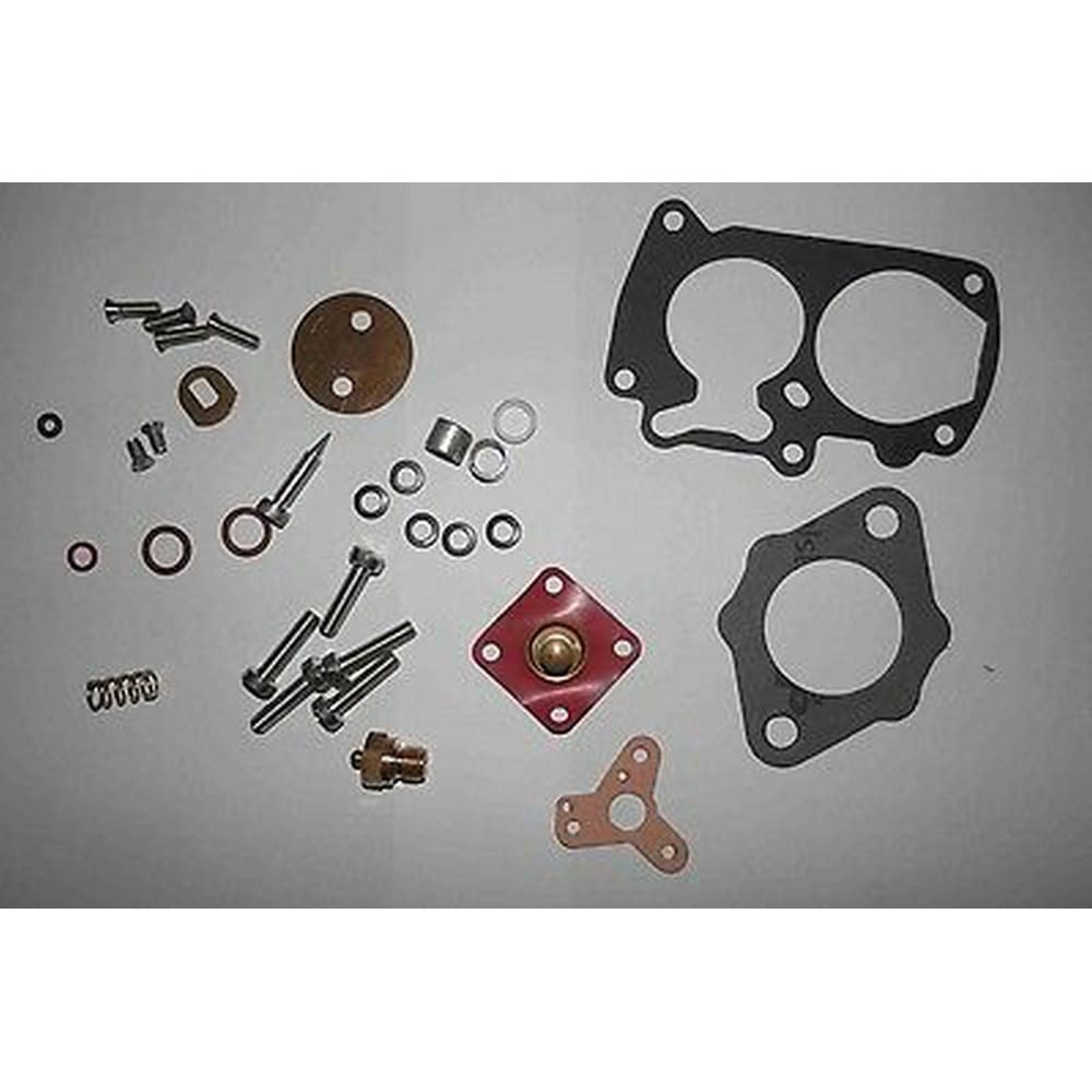 FORD ANGLIA SOLEX 30 PSEI SERVICE KIT WITH ADDED FASTNERS
